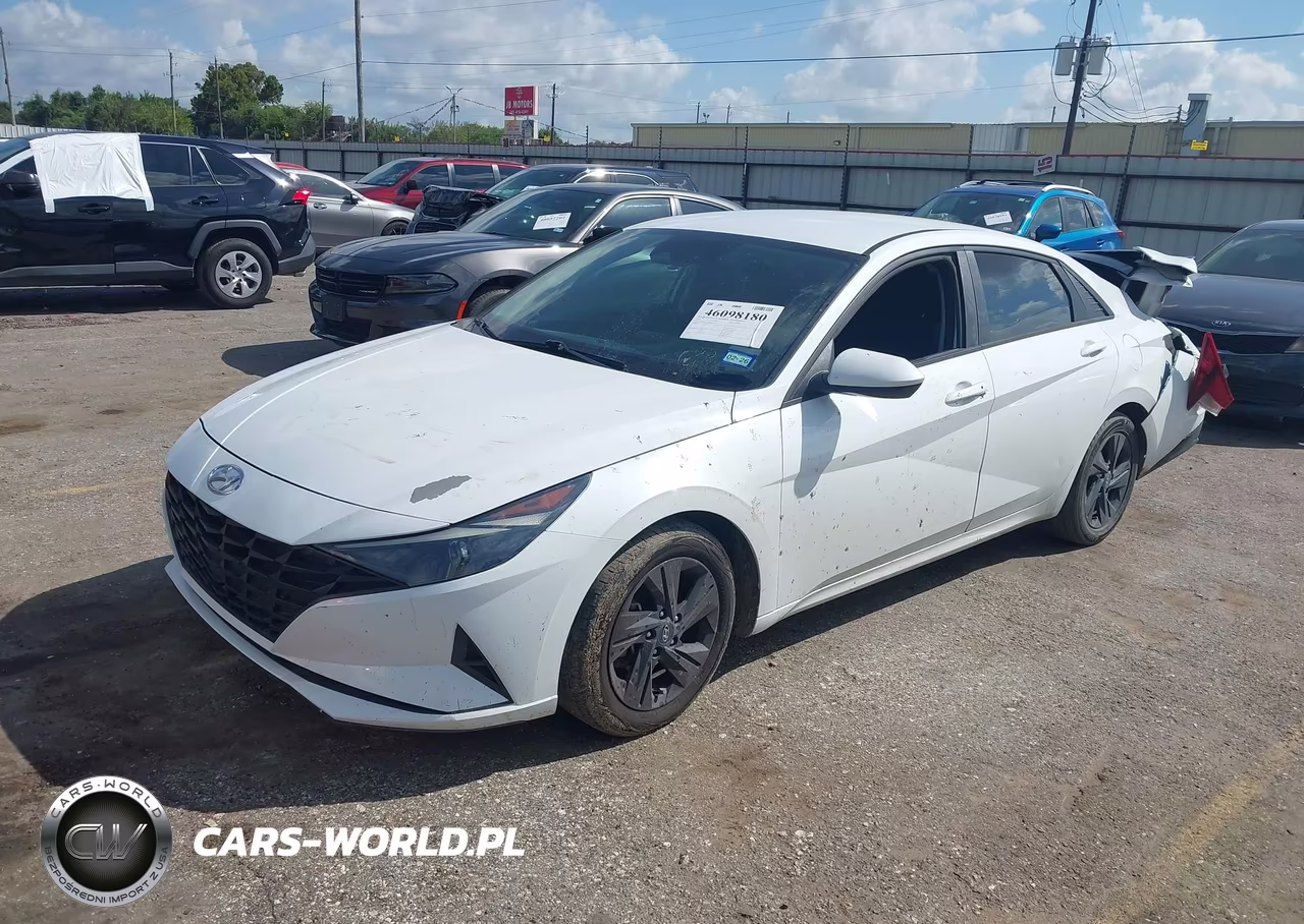 2021 Hyundai Elantra Sel VIN:5NPLM4AG3MH010874 - 2
