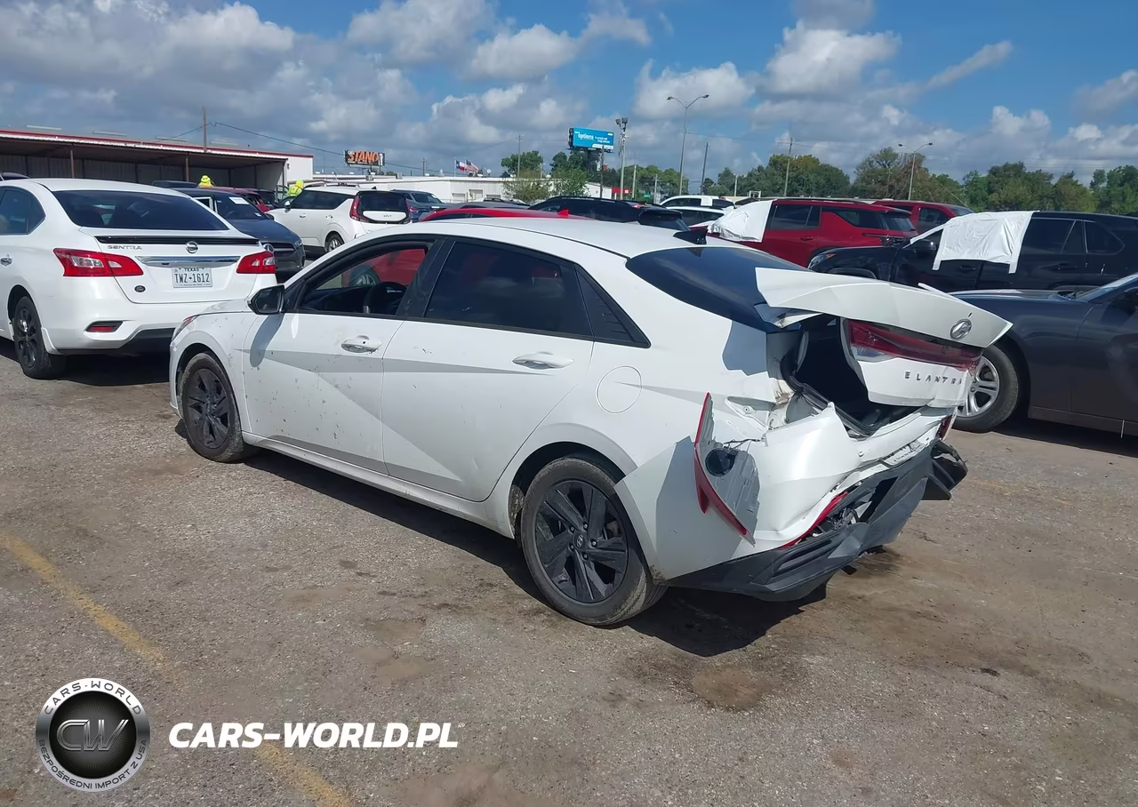 2021 Hyundai Elantra Sel VIN:5NPLM4AG3MH010874 - 3