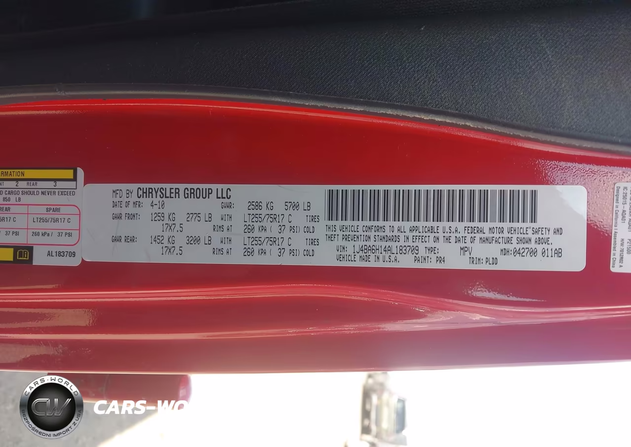 2010 Jeep Wrangler Unlimited Rubicon VIN:1J4BA6H14AL183709 - 9
