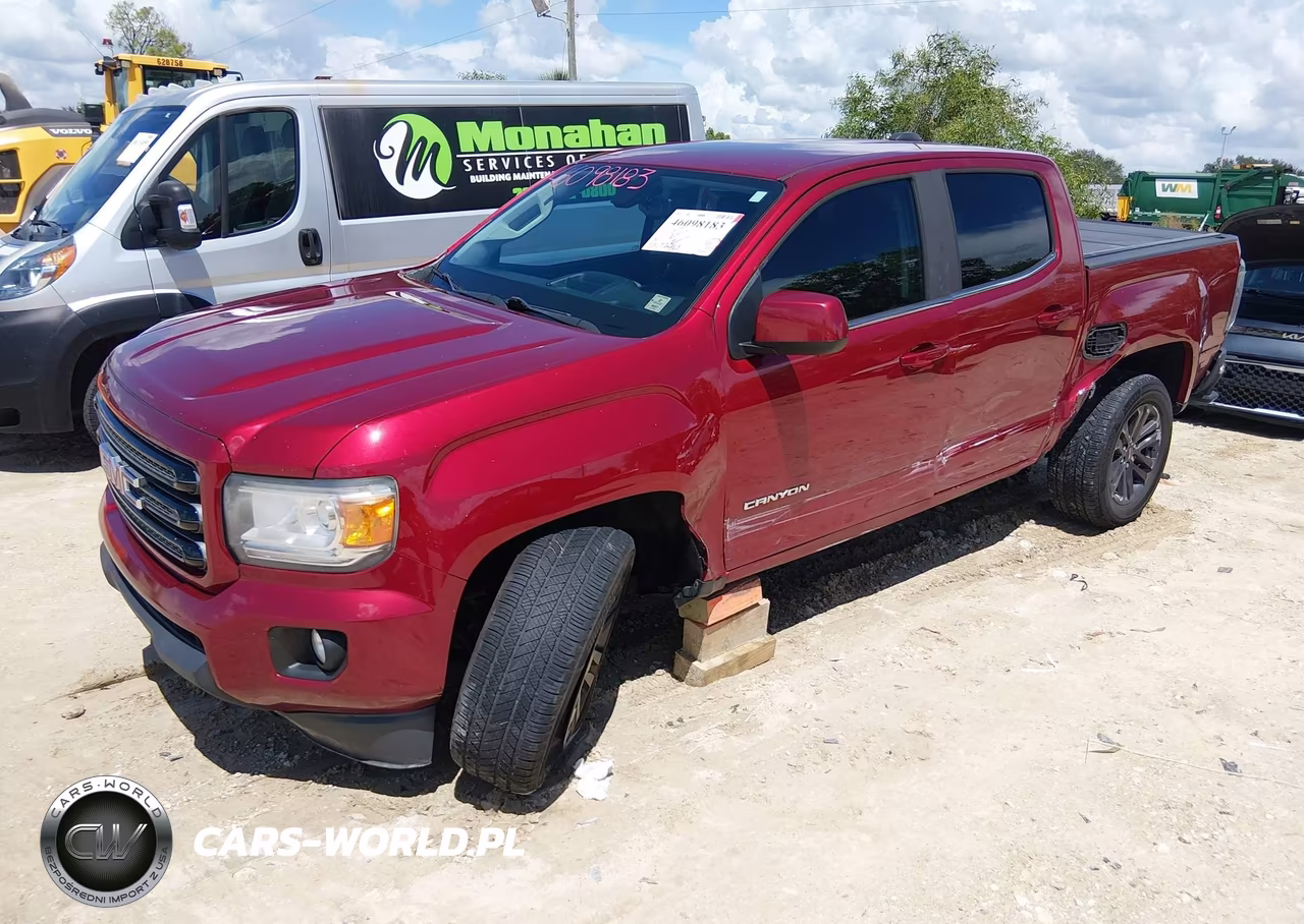 2019 GMC Canyon Sle VIN:1GTG5CEN7K1352902 - 2