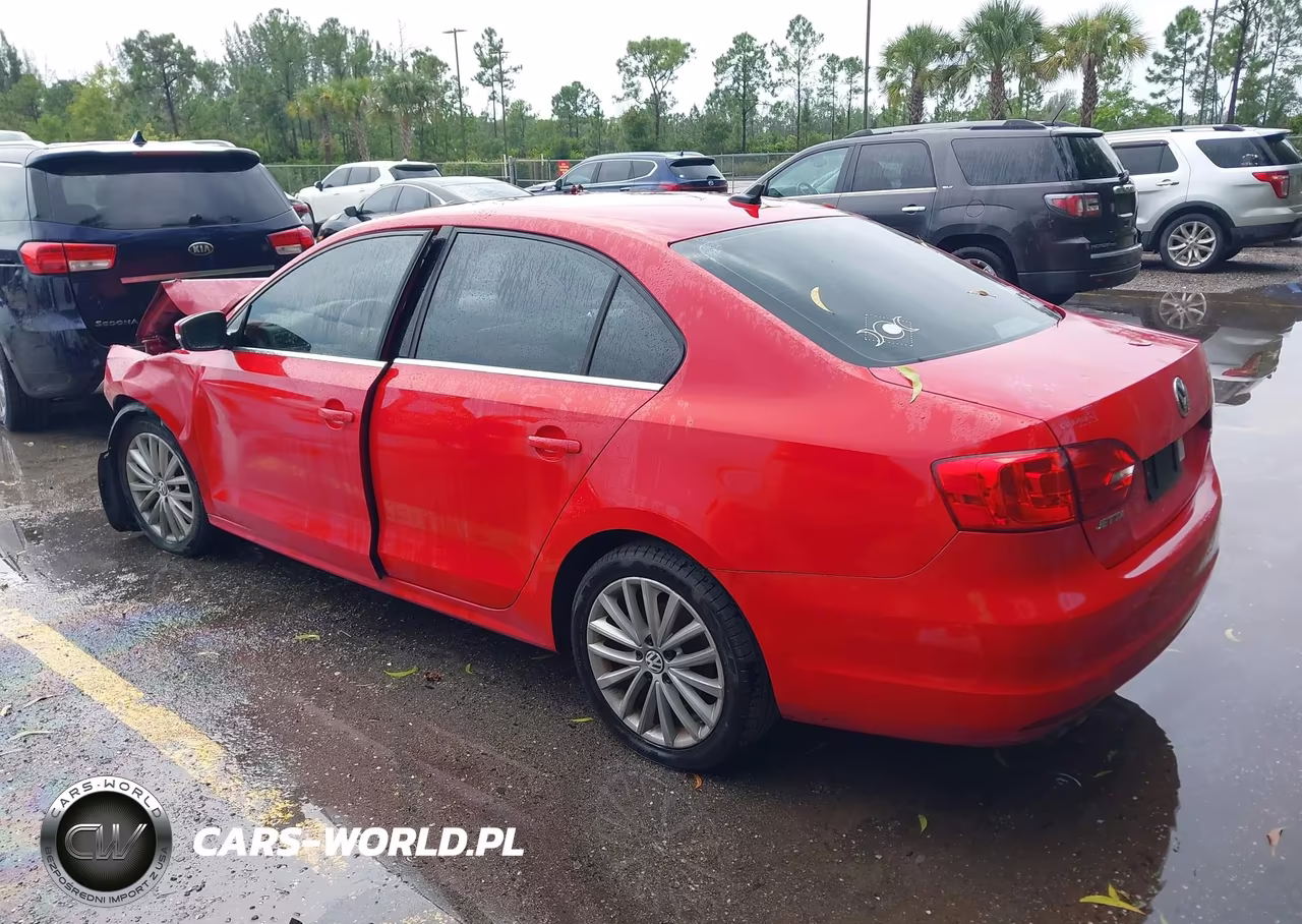 2011 Volkswagen Jetta 2.5L Sel VIN:3VWLX7AJ9BM394099 - 3