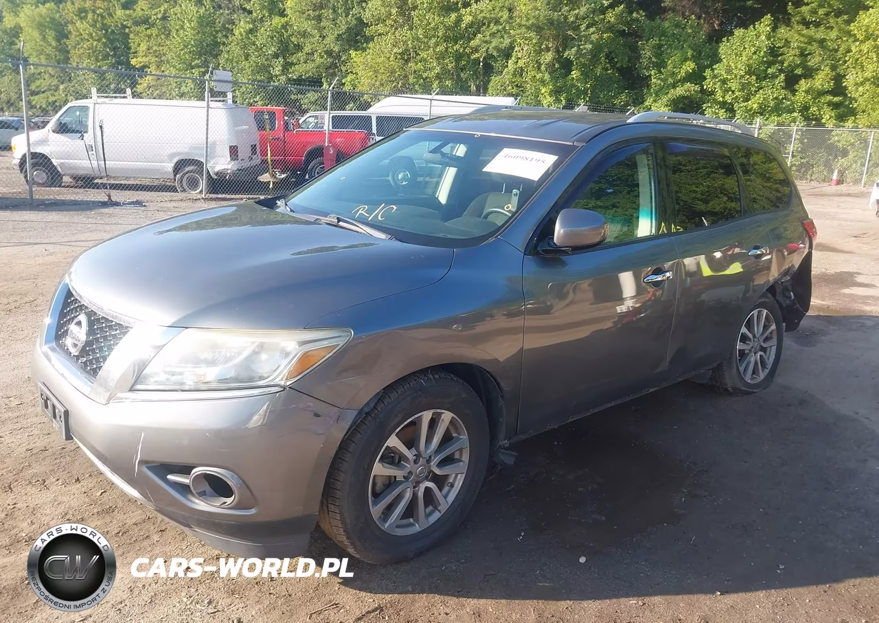 2016 Nissan Pathfinder Platinum-S-Sl-Sv VIN:5N1AR2MN6GC601610 - 2