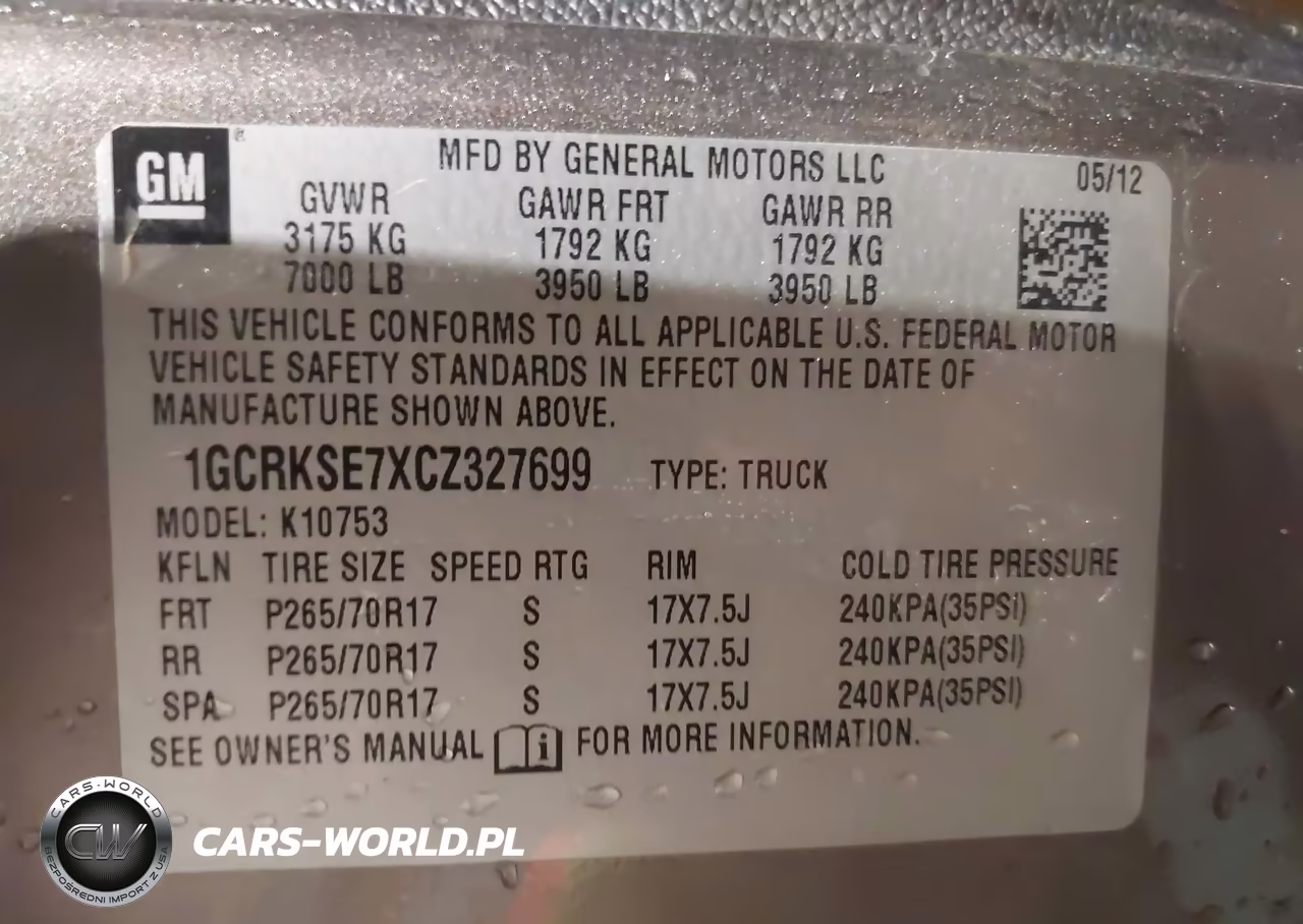 2012 Chevrolet Silverado 1500 Lt VIN:1GCRKSE7XCZ327699 - 9