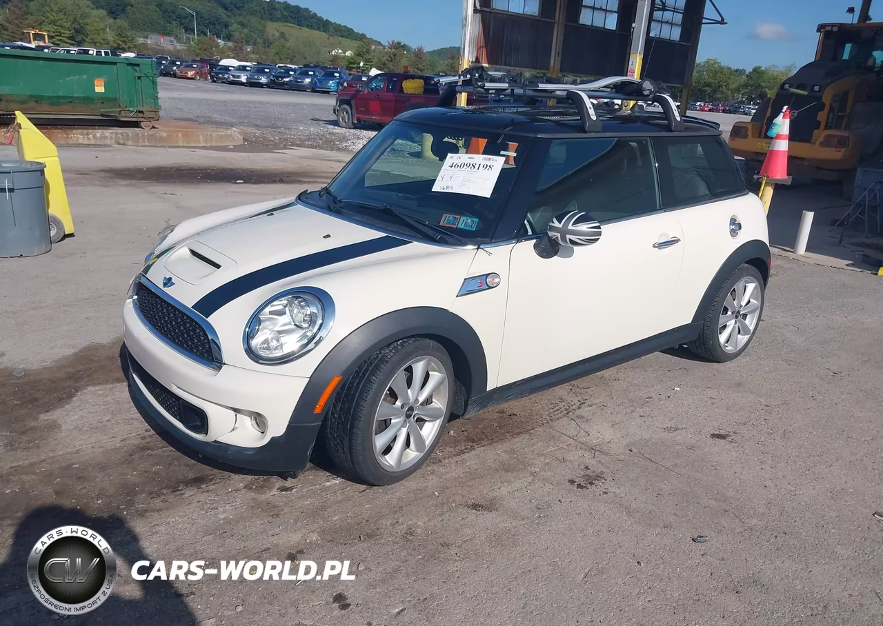 2012 Mini Cooper S VIN:WMWSV3C57CTY29134 - 2