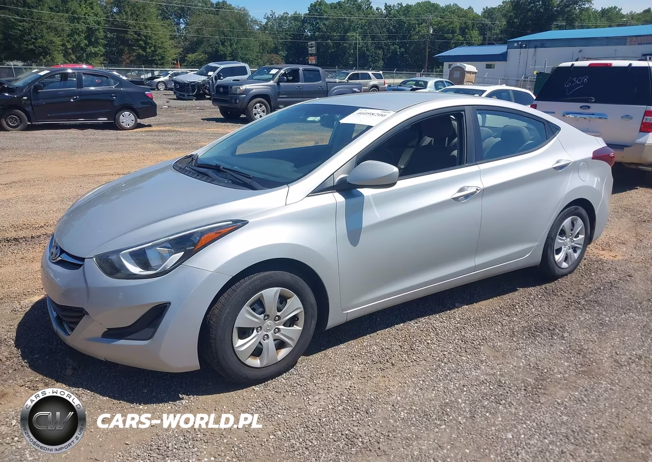 2016 Hyundai Elantra Se VIN:5NPDH4AE8GH774425 - 2