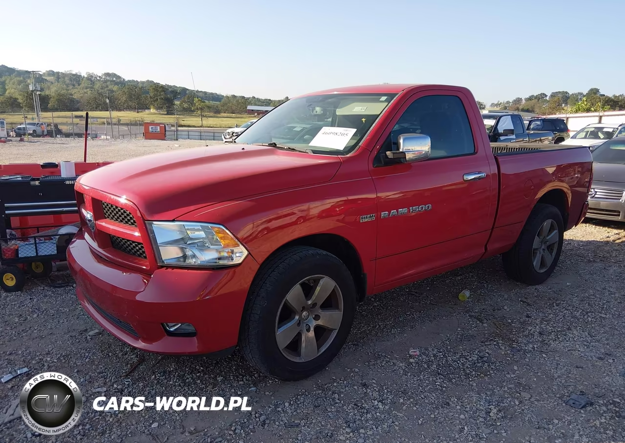 2012 Ram 1500 St VIN:3C6JD6AT8CG272873 - 2
