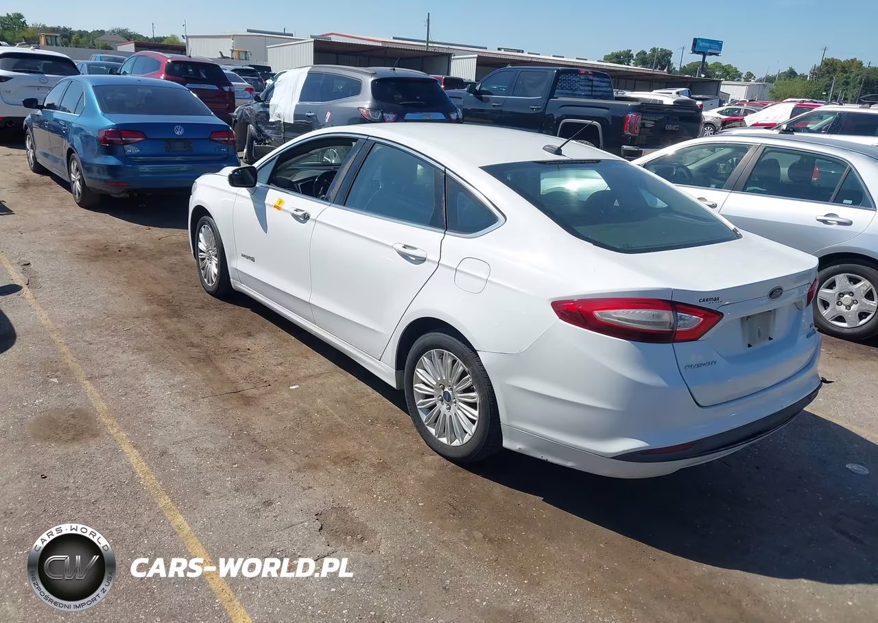 2014 Ford Fusion Hybrid Se VIN:3FA6P0LU8ER236722 - 3