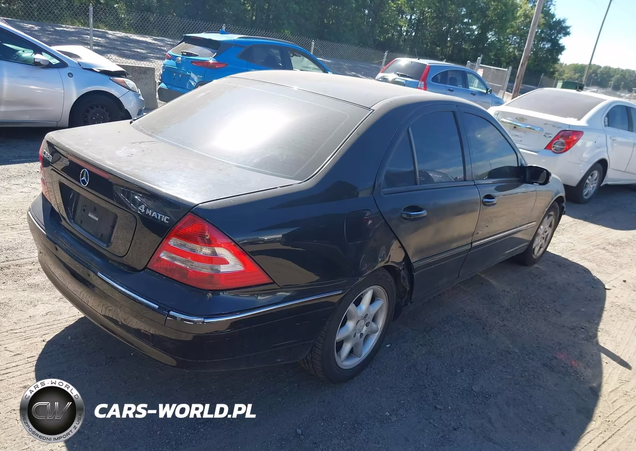 2004 Mercedes-Benz C 320 4Matic VIN:WDBRF84J74F550191 - 4