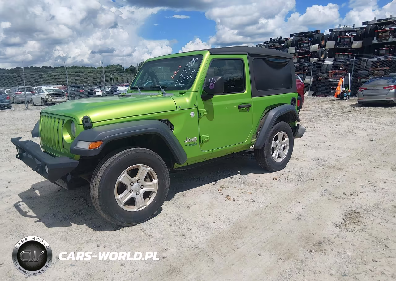 2018 Jeep Wrangler Sport S 4X4 VIN:1C4GJXAG6JW327386 - 2