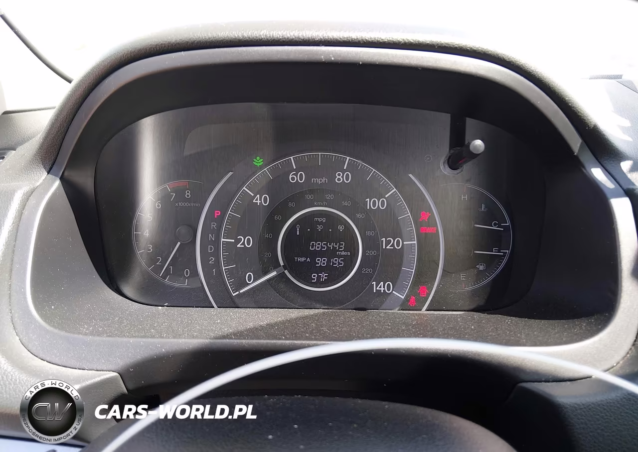 2013 Honda Cr-V Lx VIN:2HKRM4H34DH611076 - 7