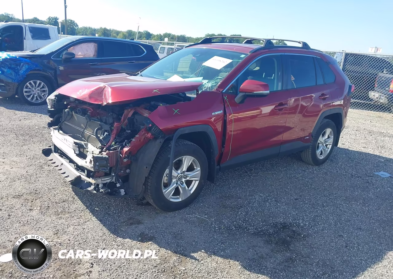 2020 Toyota Rav4 Hybrid Xle VIN:JTMRWRFV7LD055135 - 2