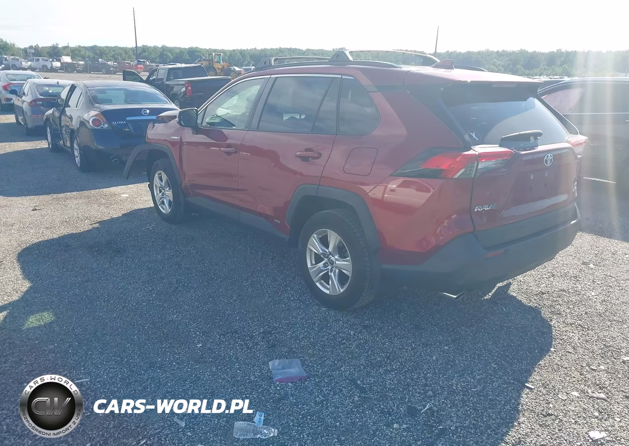 2020 Toyota Rav4 Hybrid Xle VIN:JTMRWRFV7LD055135 - 3