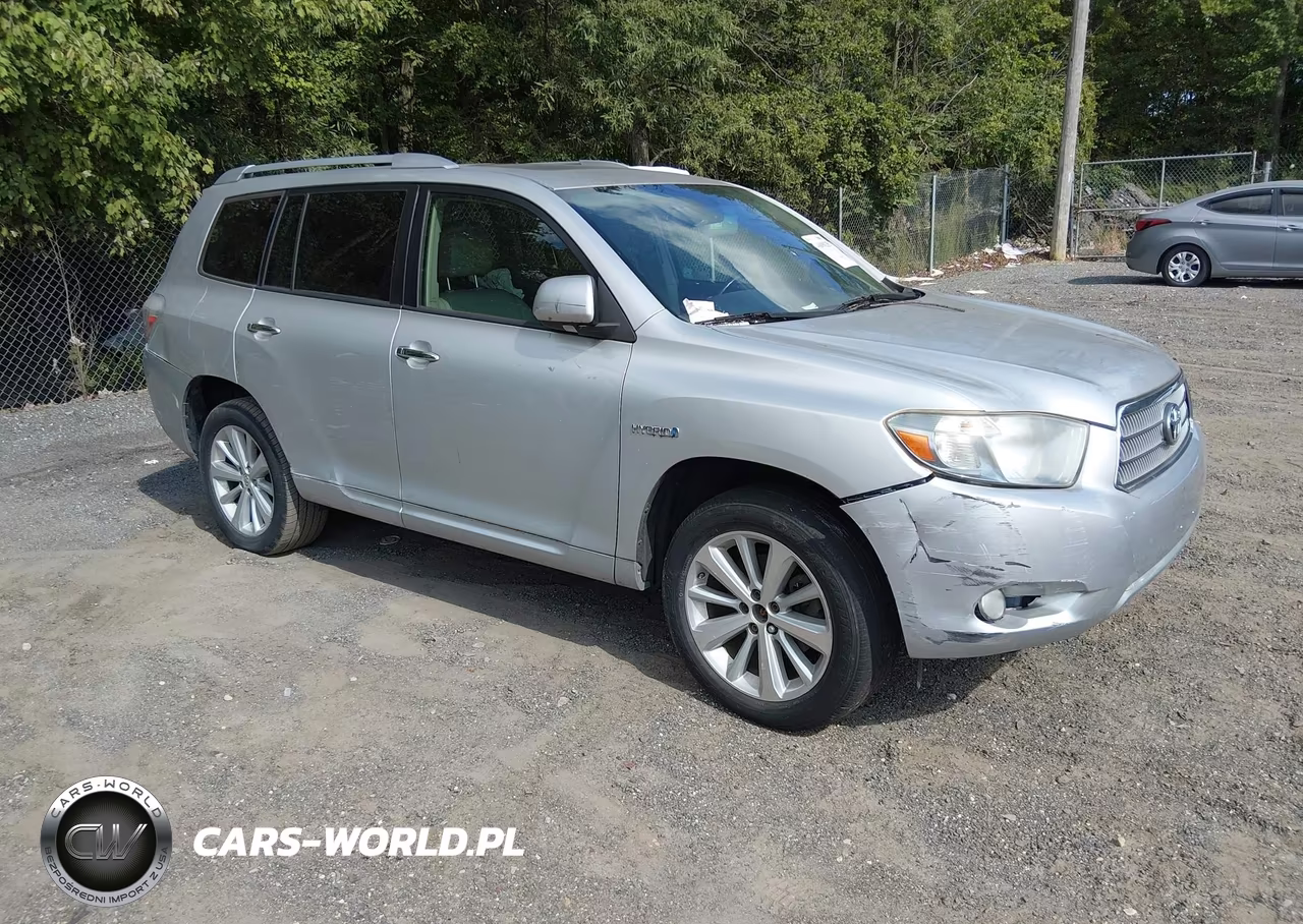 2008 Toyota Highlander Hybrid Limited VIN:JTEEW44A682021655 - 1