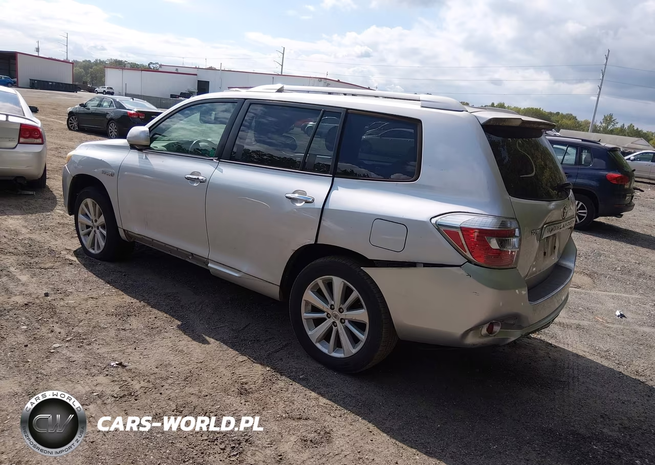 2008 Toyota Highlander Hybrid Limited VIN:JTEEW44A682021655 - 3
