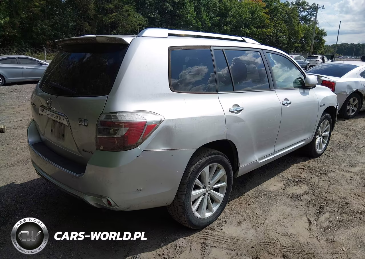 2008 Toyota Highlander Hybrid Limited VIN:JTEEW44A682021655 - 4