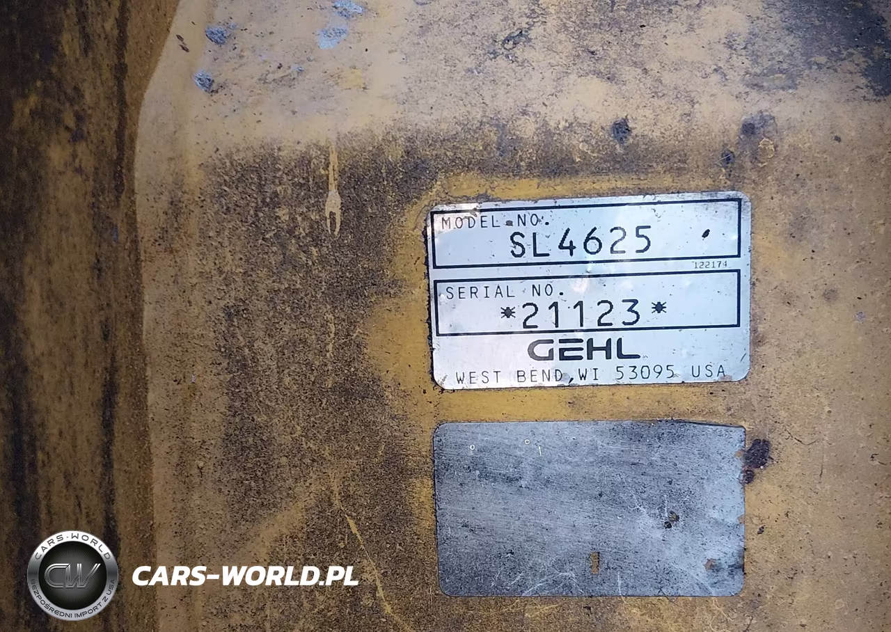 1999 Gehl 4625 Skid Steer VIN:21123 - 9