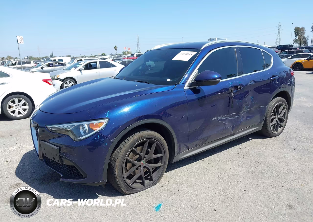 2018 Alfa Romeo Stelvio Awd VIN:ZASFAKAN7J7B85550 - 2