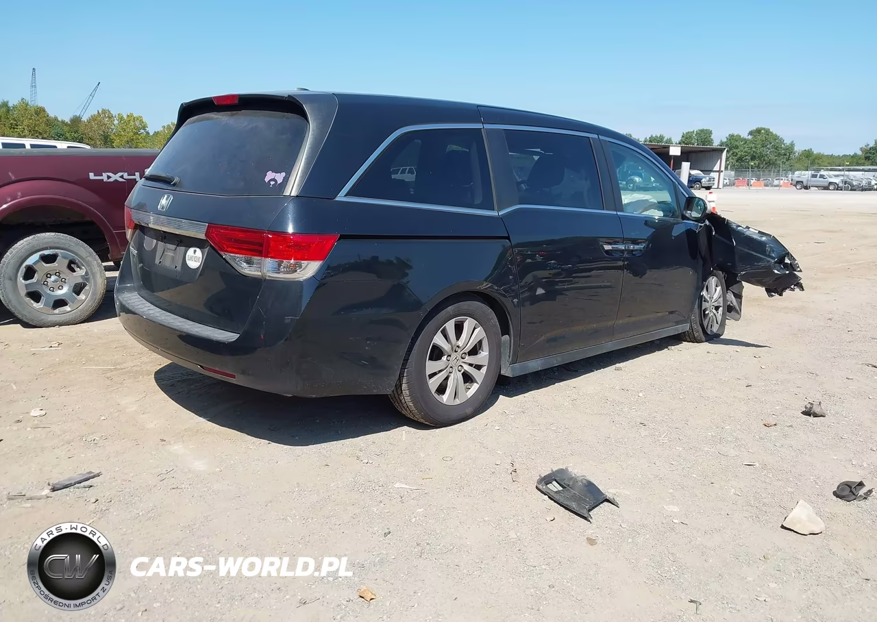 2015 Honda Odyssey Ex-L VIN:5FNRL5H66FB028495 - 4