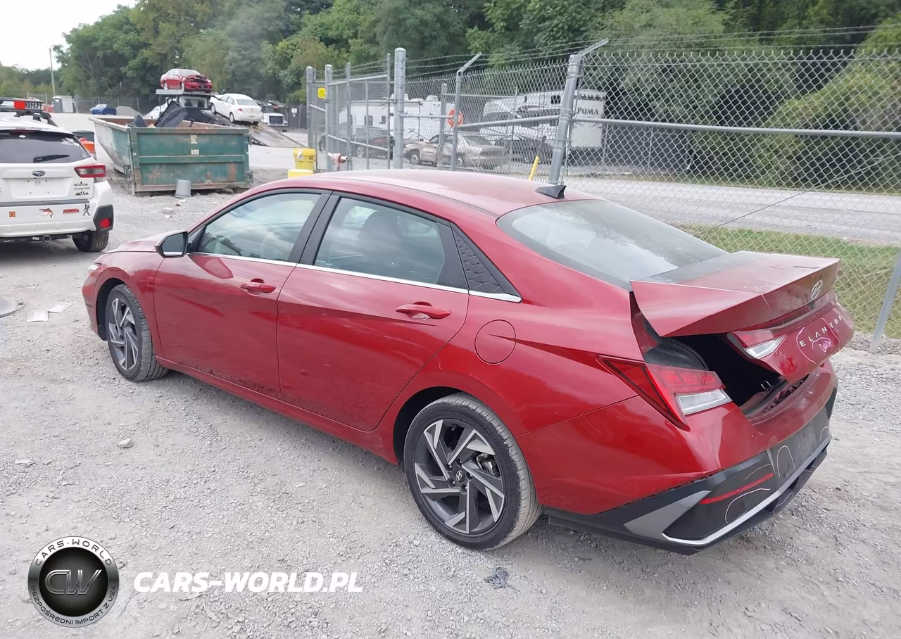 2025 Hyundai Elantra Sel Convenience VIN:KMHLS4DGXSU985856 - 3