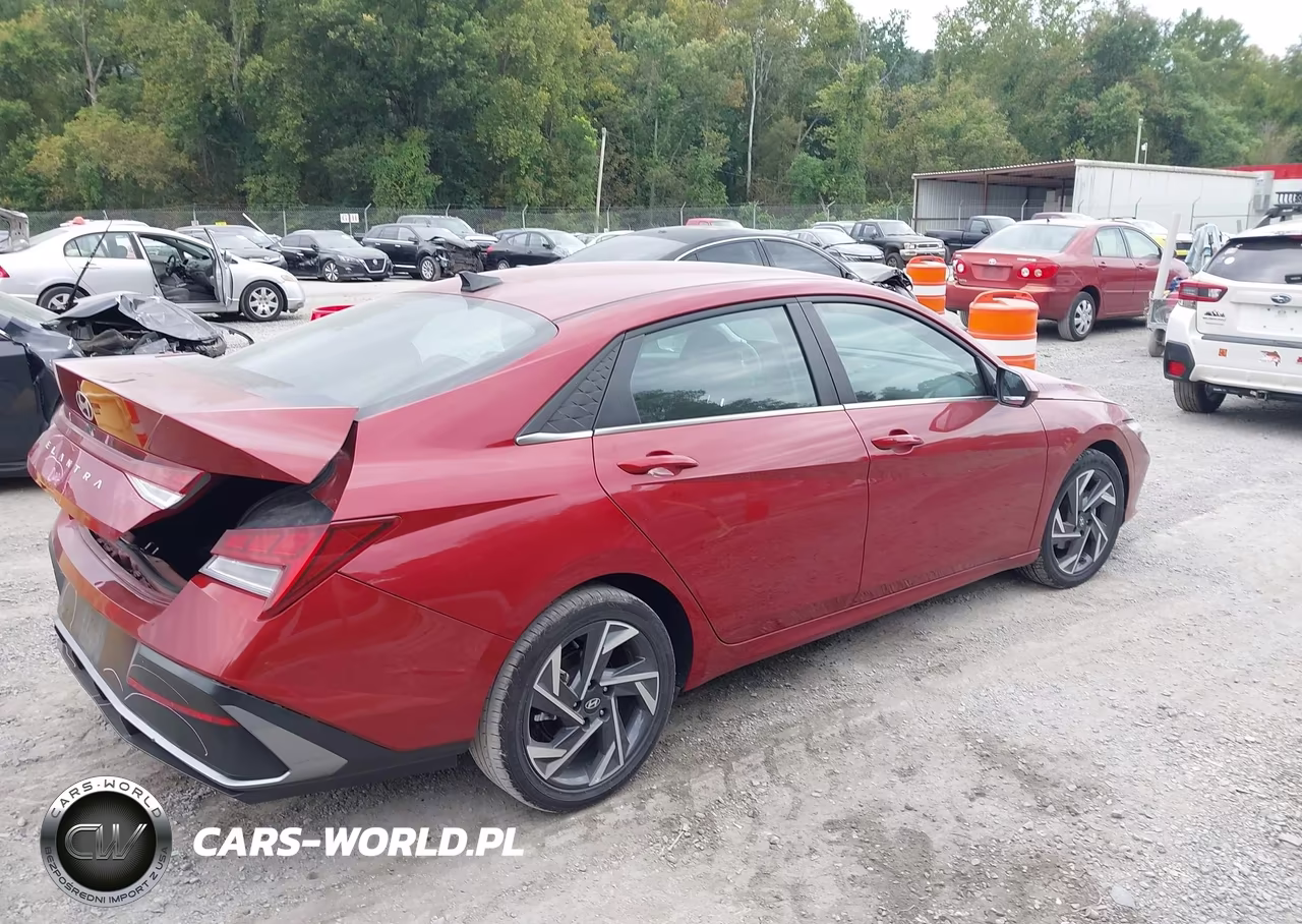 2025 Hyundai Elantra Sel Convenience VIN:KMHLS4DGXSU985856 - 4
