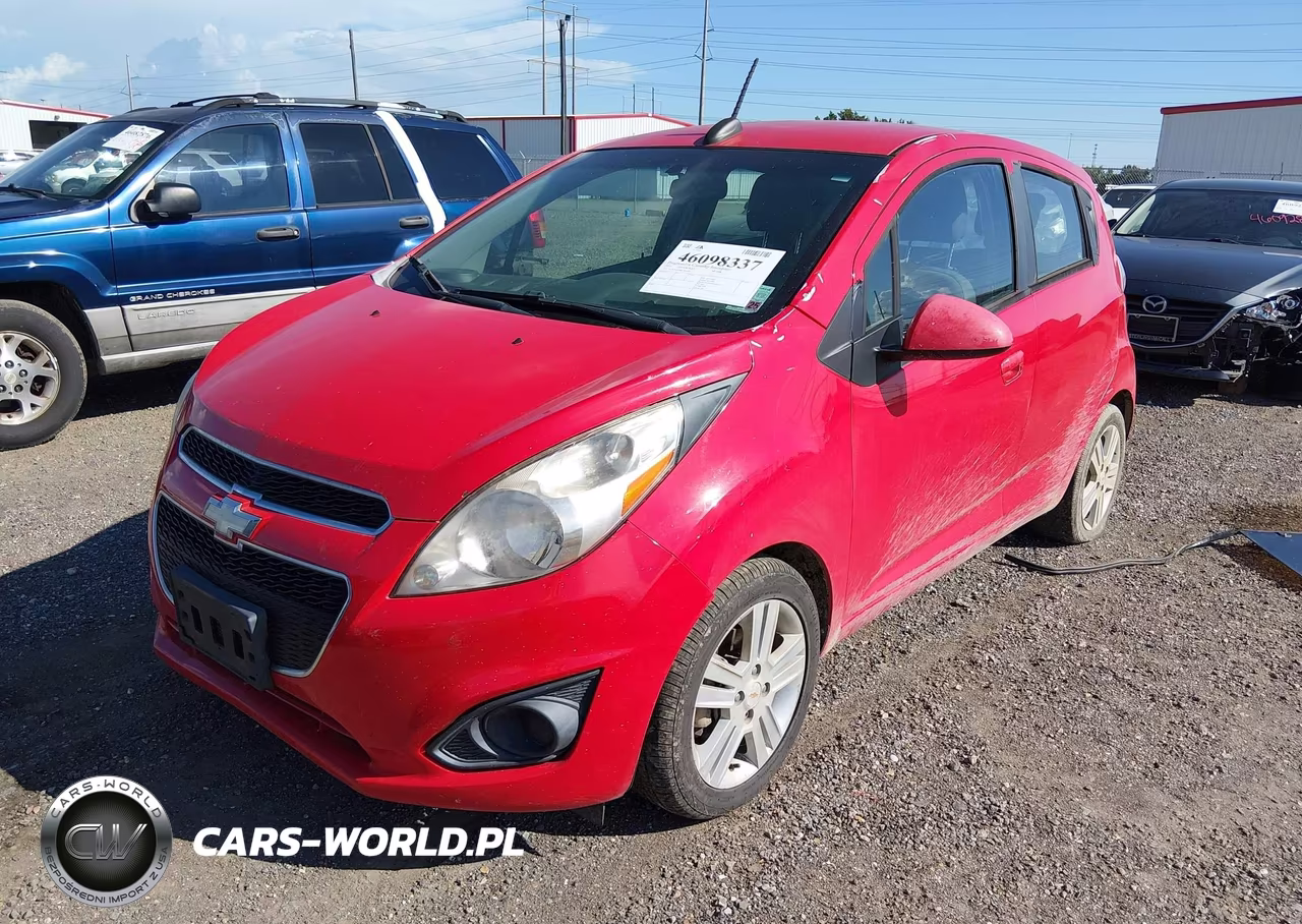 2015 Chevrolet Spark 1Lt Cvt VIN:KL8CD6S99FC796599 - 2
