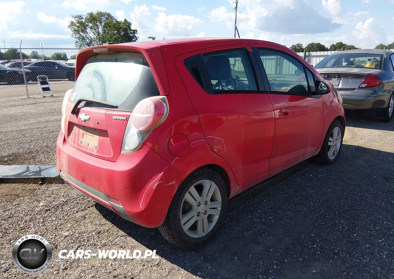 2015 Chevrolet Spark 1Lt Cvt VIN:KL8CD6S99FC796599 - 4