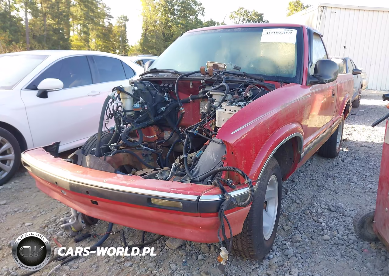 1996 Chevrolet S Truck S10 VIN:1GCCS14X0TK131376 - 2