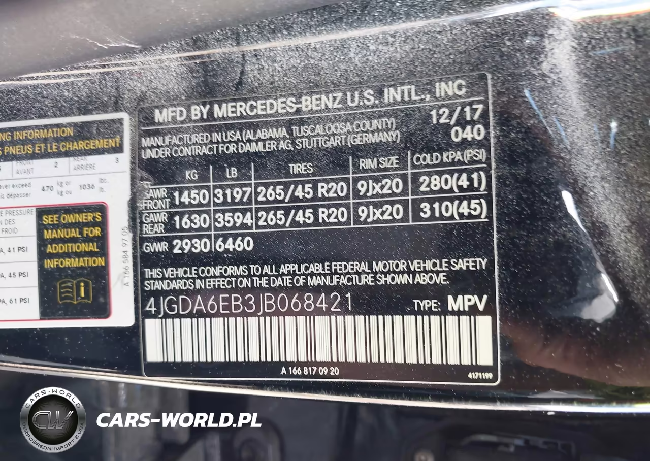 2018 Mercedes-Benz Amg Gle 43 4Matic VIN:4JGDA6EB3JB068421 - 9