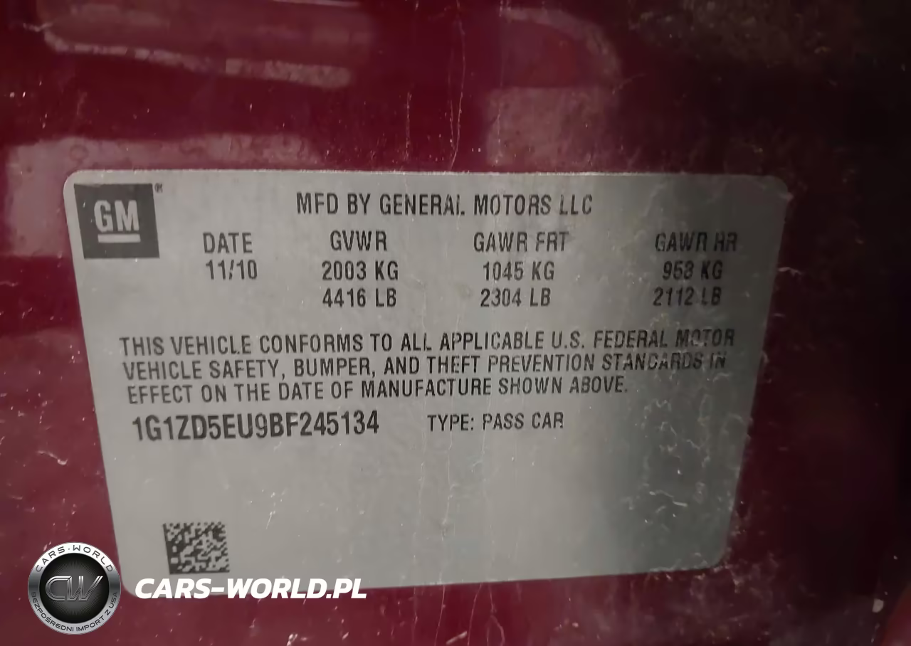 2011 Chevrolet Malibu 2Lt VIN:1G1ZD5EU9BF245134 - 9