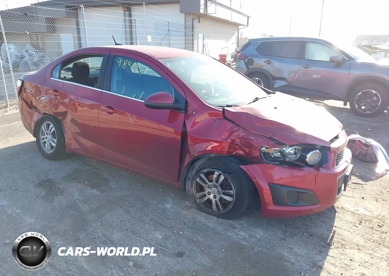 2012 Chevrolet Sonic 2Lt VIN:1G1JC5SH0C4141314 - 1