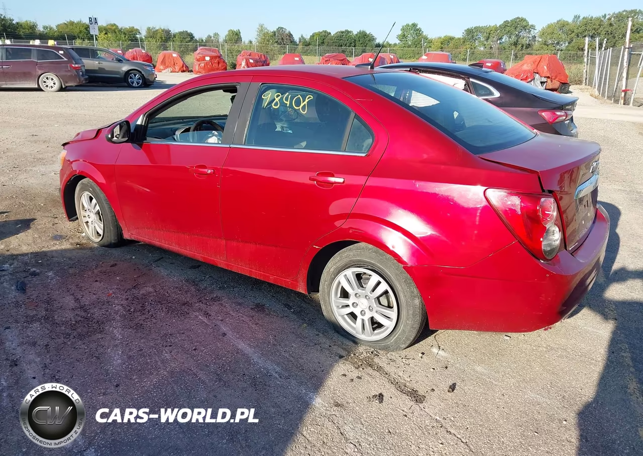 2012 Chevrolet Sonic 2Lt VIN:1G1JC5SH0C4141314 - 3