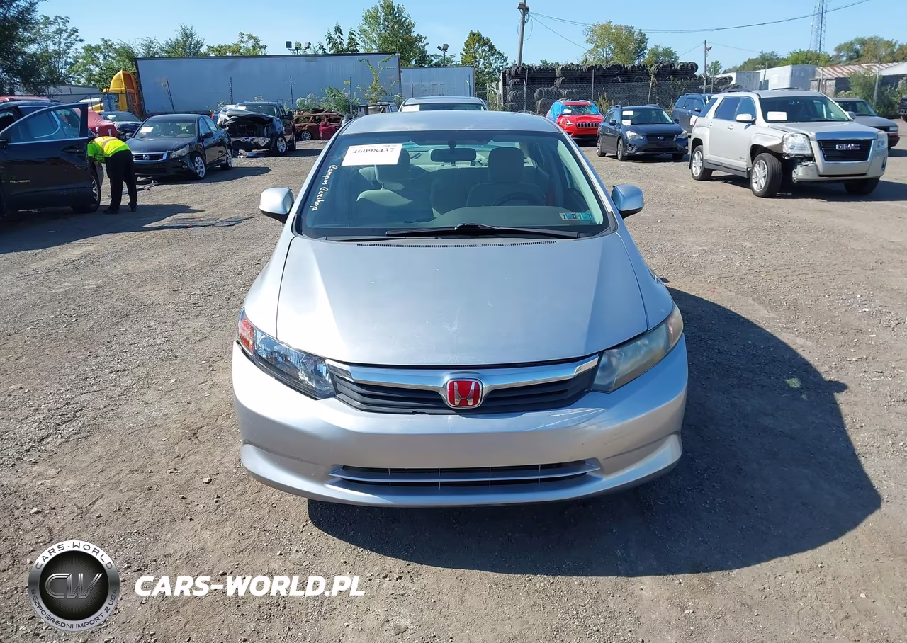 2012 Honda Civic Lx VIN:2HGFB2F52CH314933 - 12