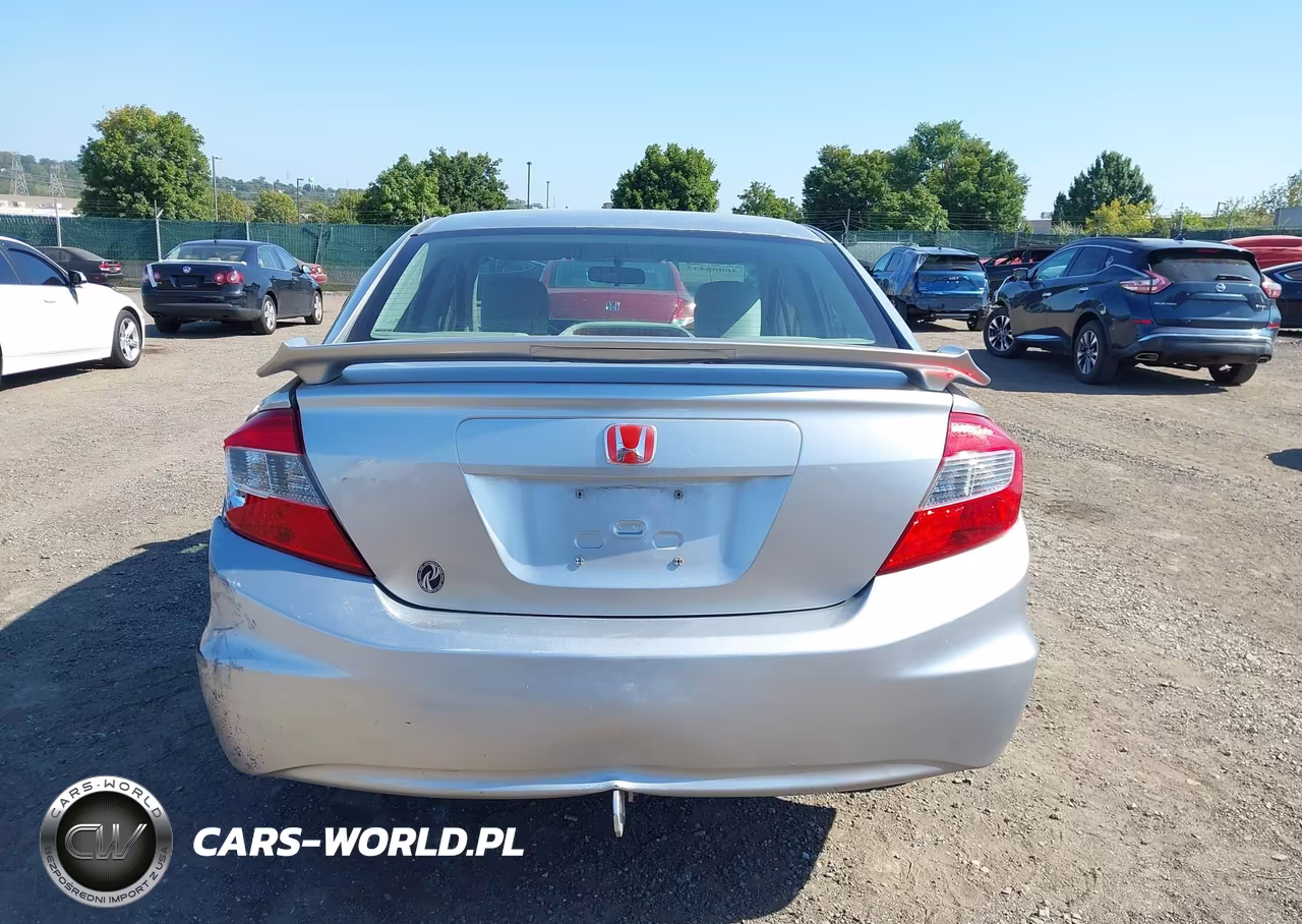 2012 Honda Civic Lx VIN:2HGFB2F52CH314933 - 16