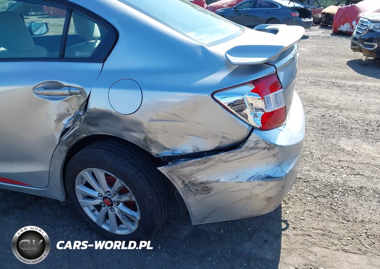 2012 Honda Civic Lx VIN:2HGFB2F52CH314933 - 6