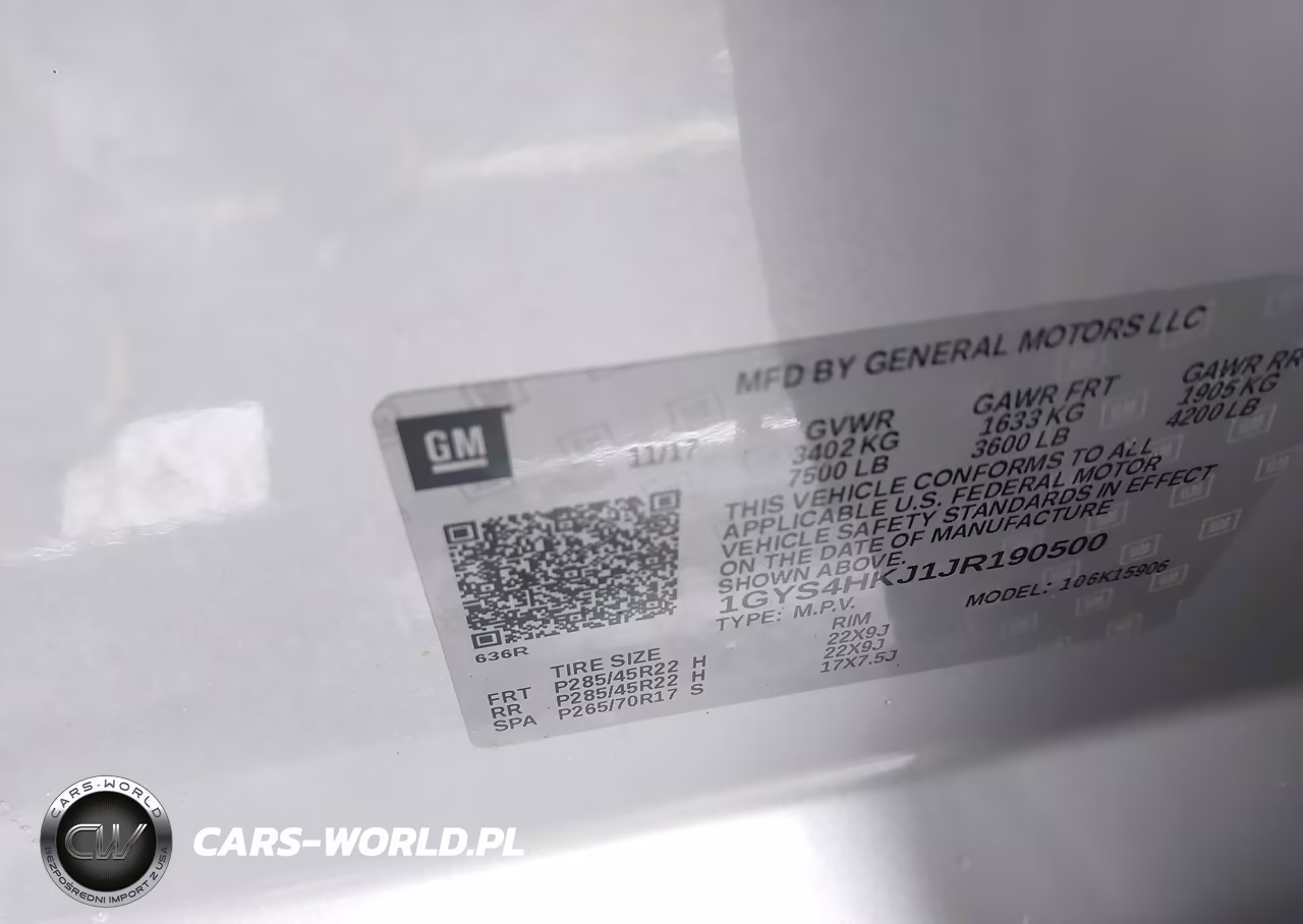 2018 Cadillac Escalade Esv Luxury VIN:1GYS4HKJ1JR190500 - 9