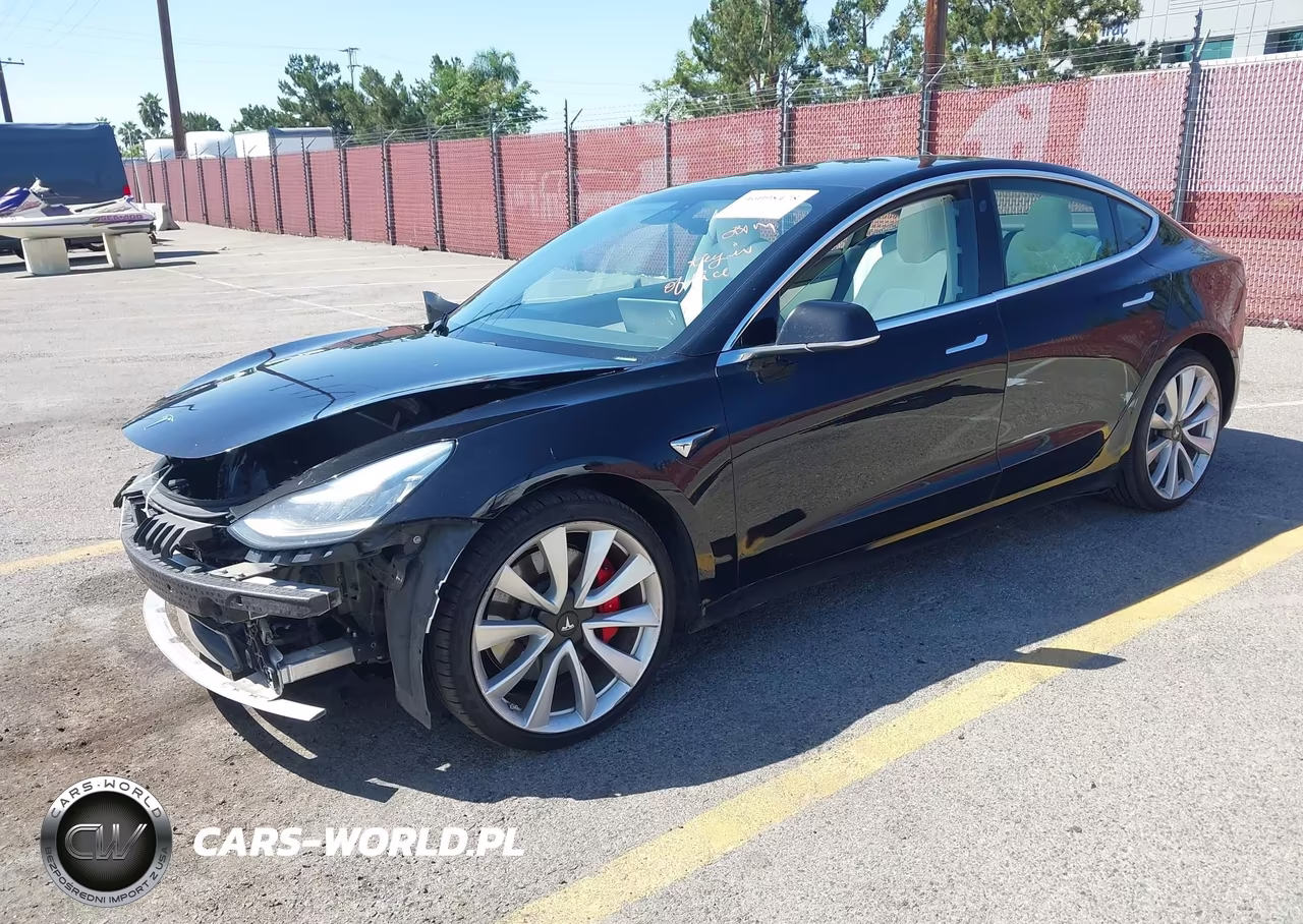 2019 Tesla Model 3 Long Range-Performance VIN:5YJ3E1EB3KF368143 - 2