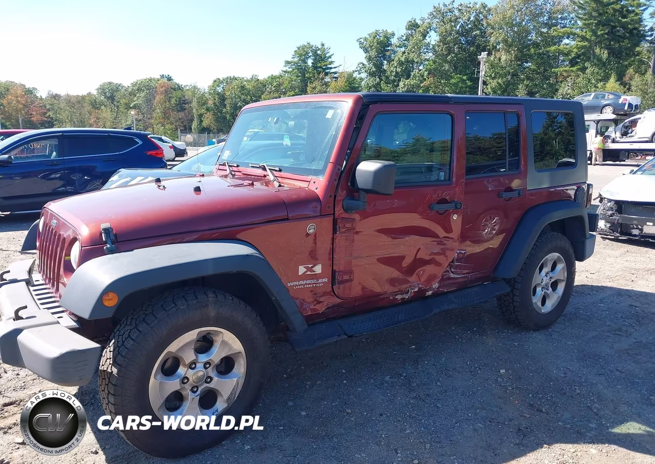 2008 Jeep Wrangler Unlimited X VIN:1J4GA39128L624492 - 6