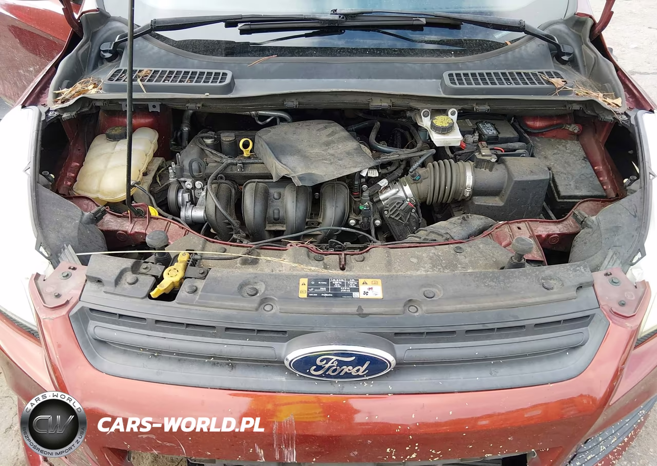 2016 Ford Escape S VIN:1FMCU0F75GUC35921 - 10