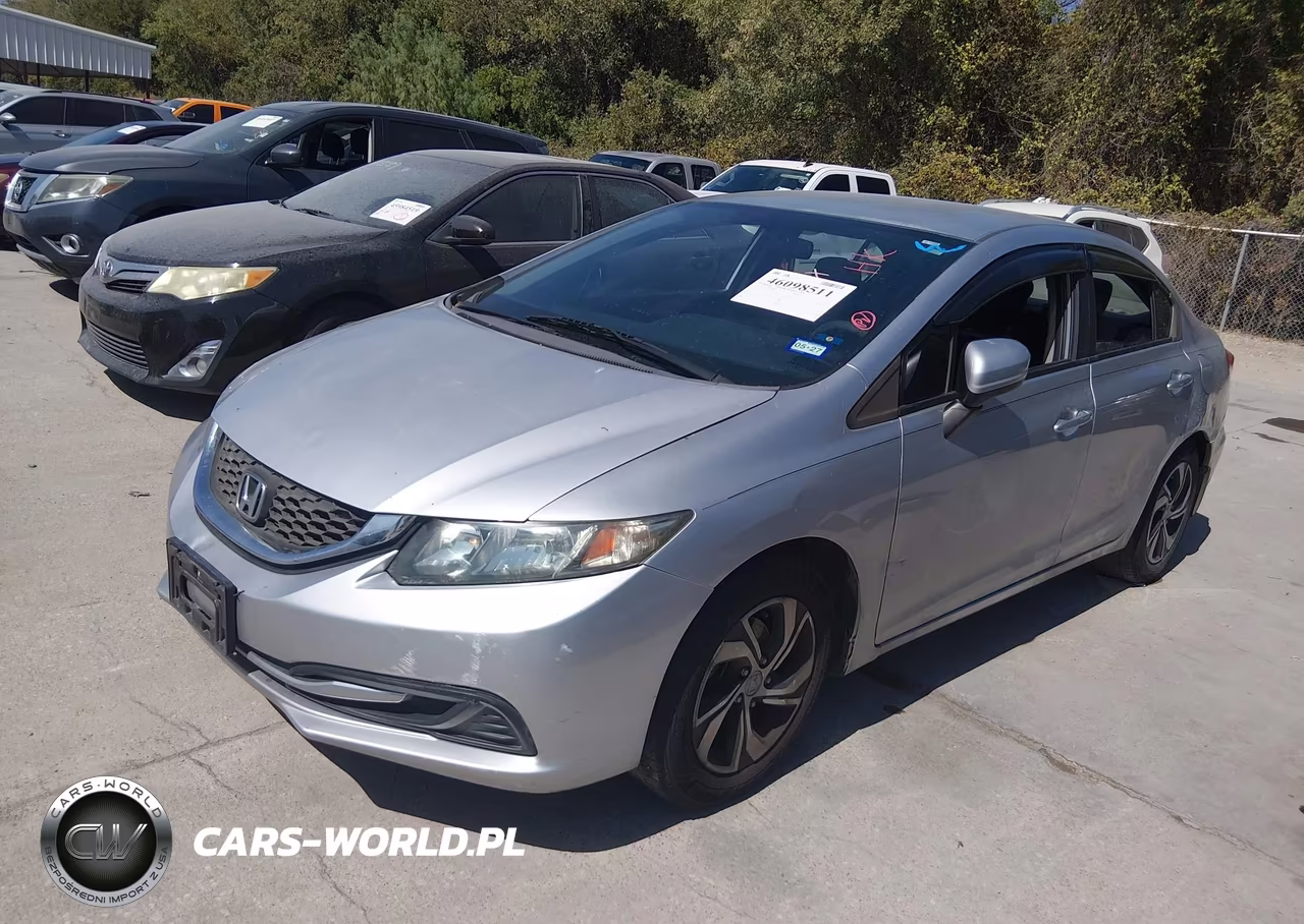 2015 Honda Civic Lx VIN:19XFB2F53FE083877 - 2