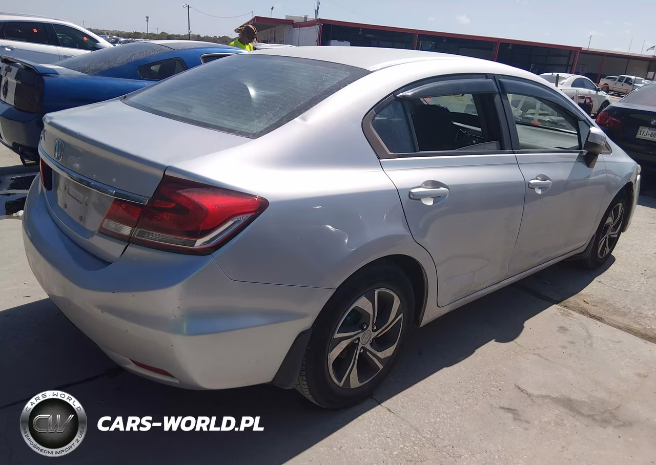 2015 Honda Civic Lx VIN:19XFB2F53FE083877 - 4