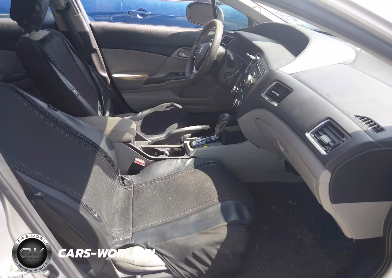 2015 Honda Civic Lx VIN:19XFB2F53FE083877 - 5