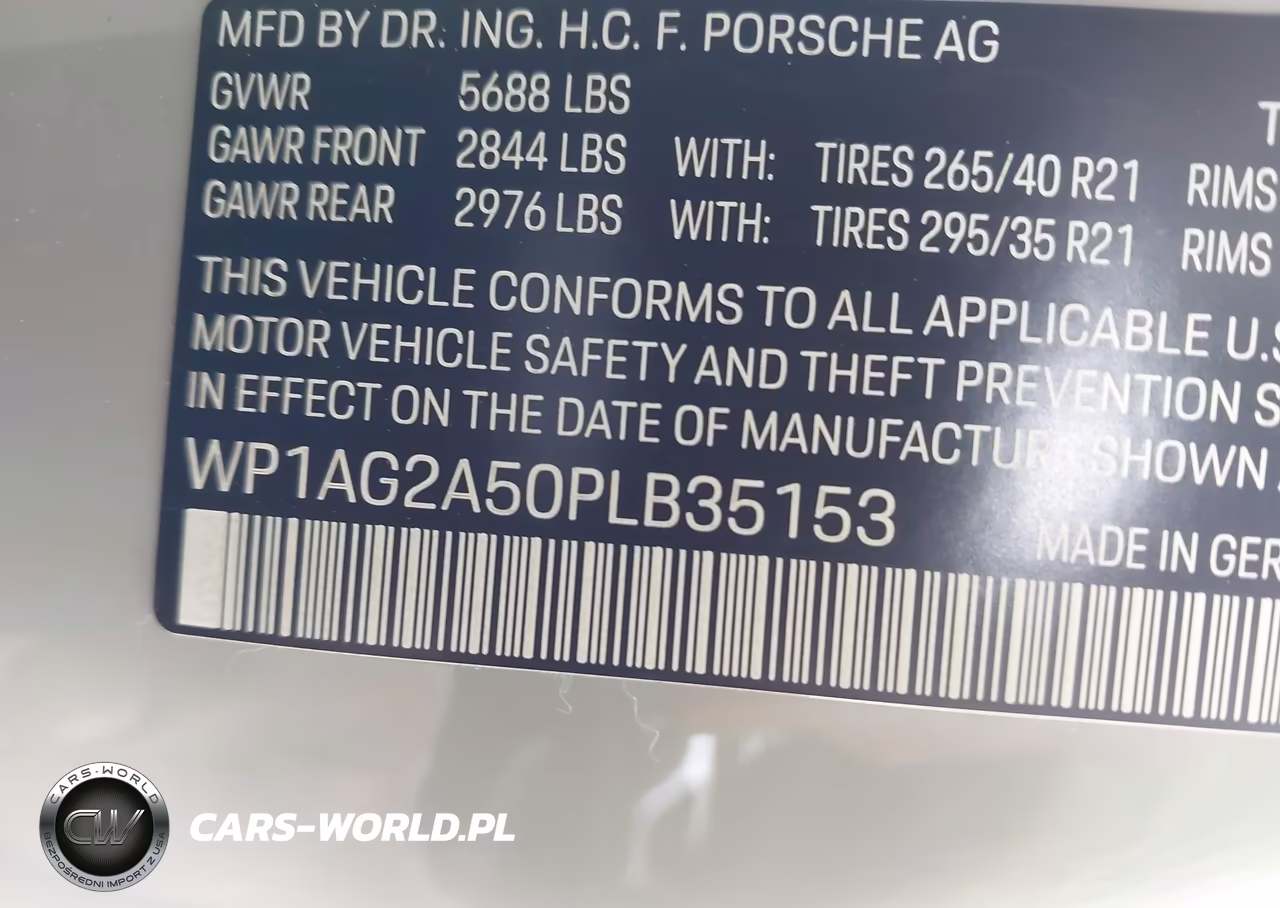 2023 Porsche Macan S VIN:WP1AG2A50PLB35153 - 9