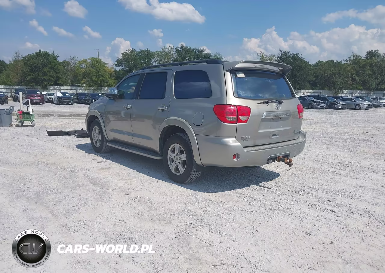 2008 Toyota Sequoia Limited 5.7L V8 VIN:5TDZY68A38S008179 - 3