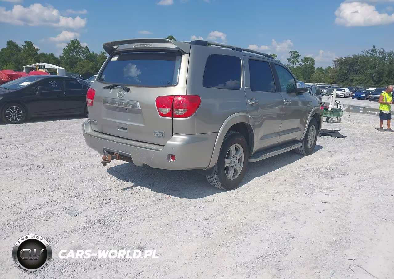 2008 Toyota Sequoia Limited 5.7L V8 VIN:5TDZY68A38S008179 - 4