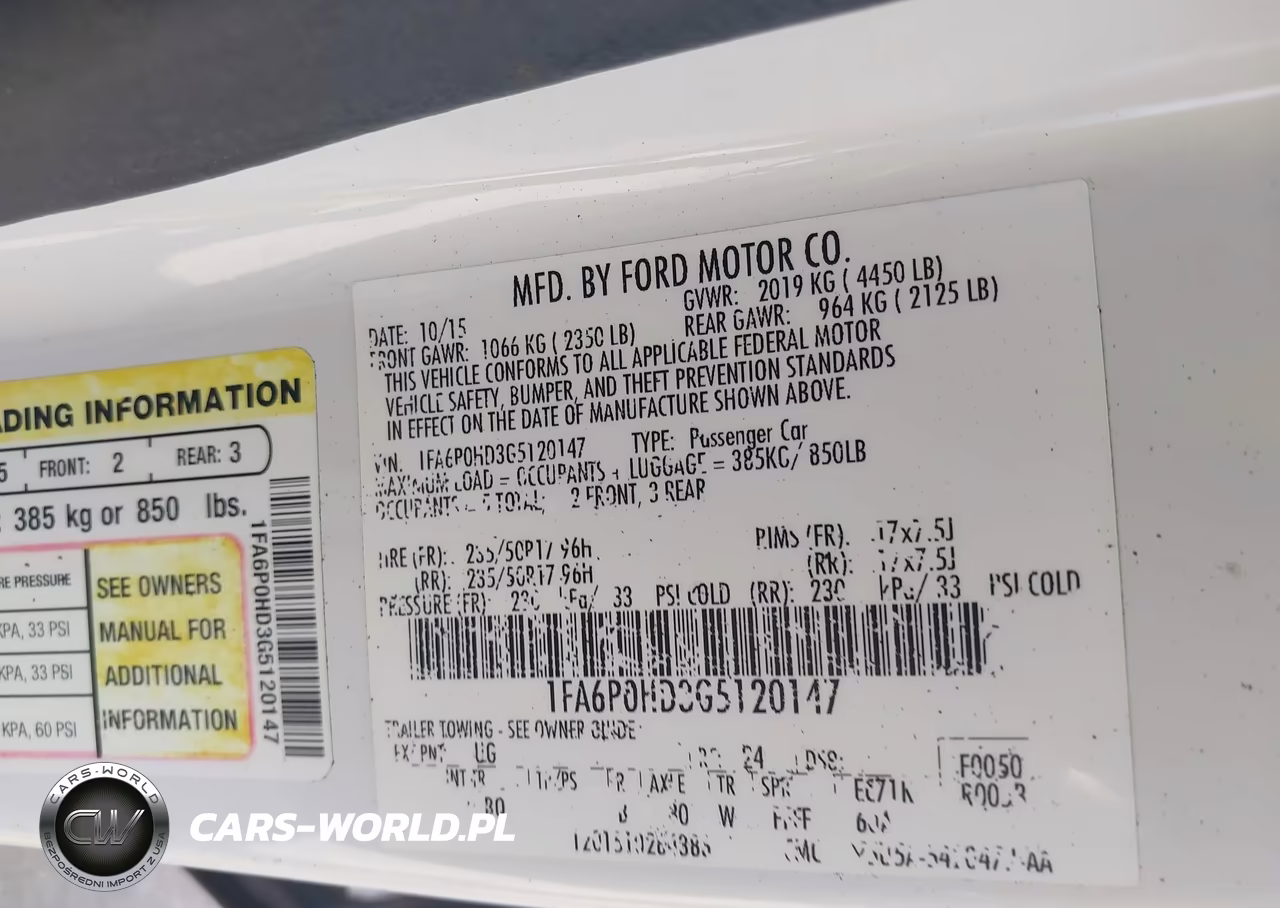 2016 Ford Fusion Se VIN:1FA6P0HD3G5120147 - 9