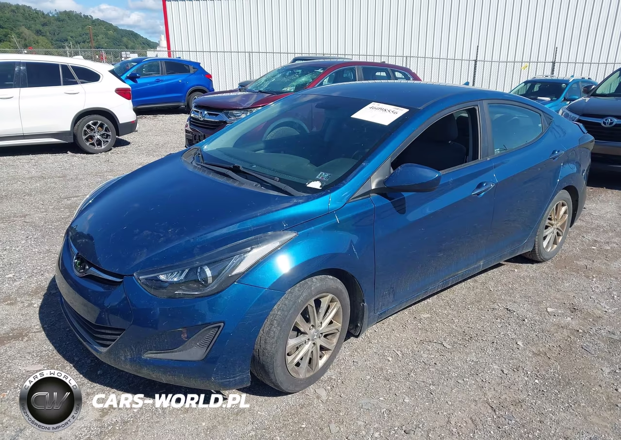 2015 Hyundai Elantra Se VIN:KMHDH4AE4FU446306 - 2