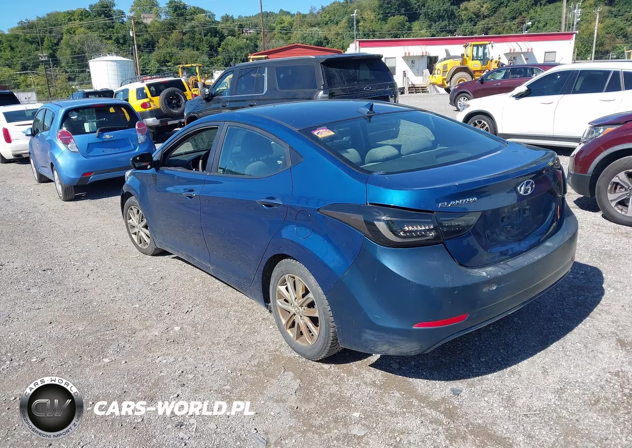 2015 Hyundai Elantra Se VIN:KMHDH4AE4FU446306 - 3