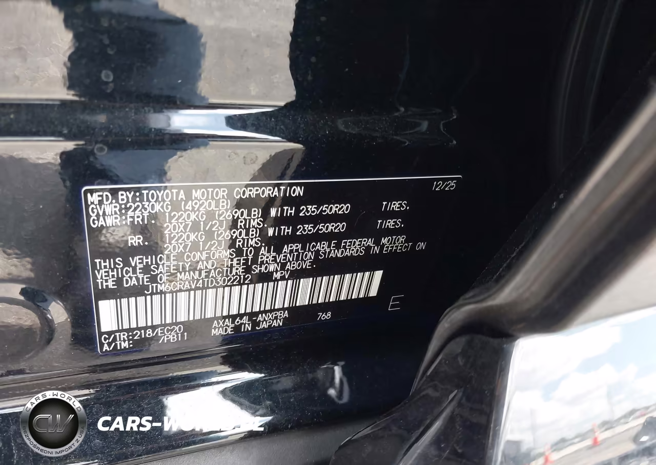 2026 Toyota Rav4 Xse VIN:JTM6CRAV4TD302212 - 9