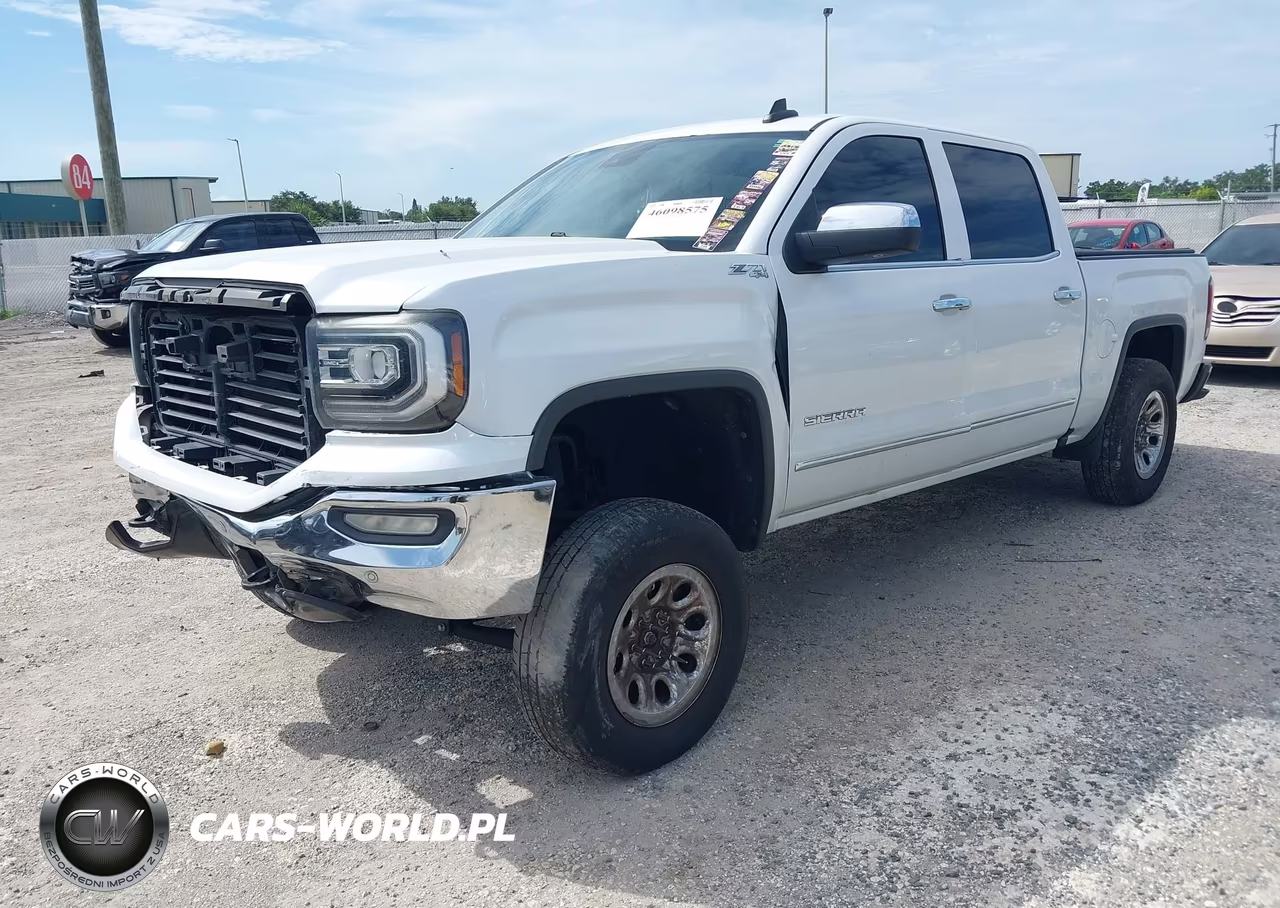 2017 GMC Sierra 1500 Slt VIN:3GTU2NEC7HG406165 - 2