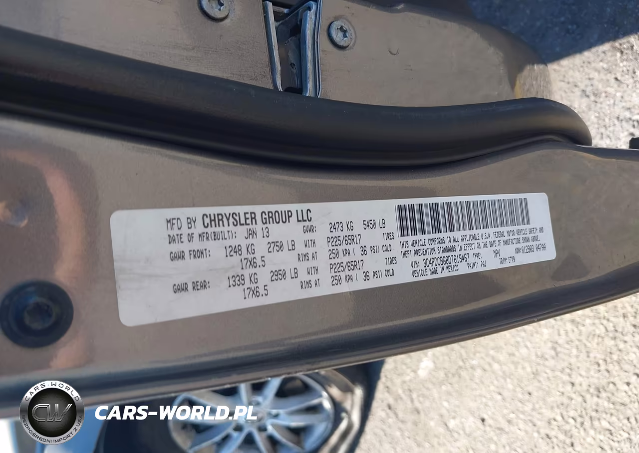 2013 Dodge Journey Sxt VIN:3C4PDCBG8DT619467 - 9